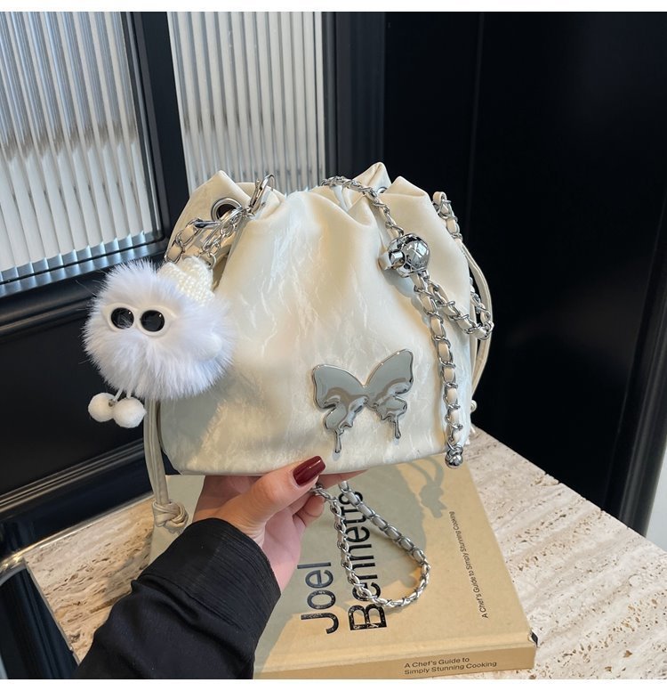 Designer Chain Crossbody Fashion Bucket Bag