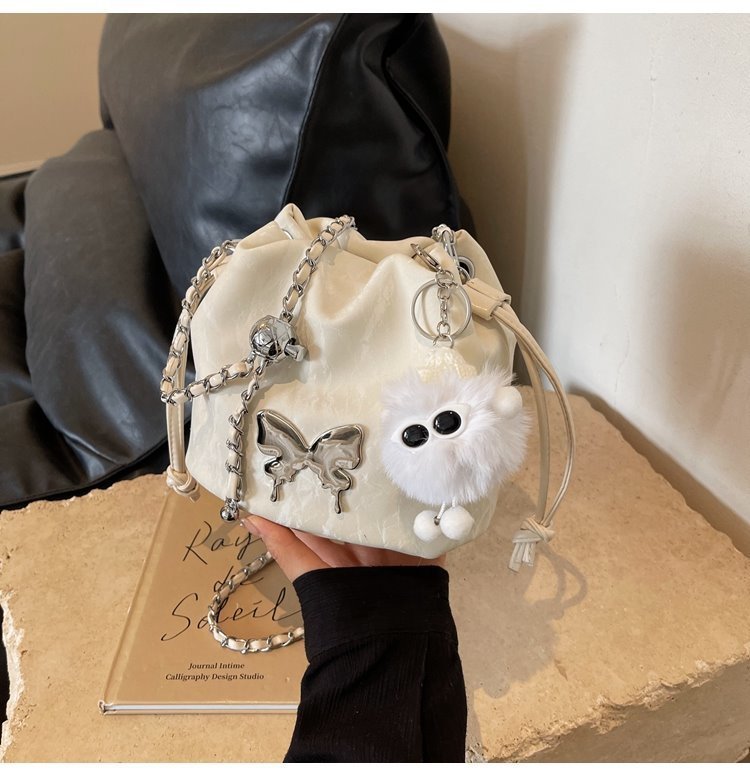 Designer Chain Crossbody Fashion Bucket Bag
