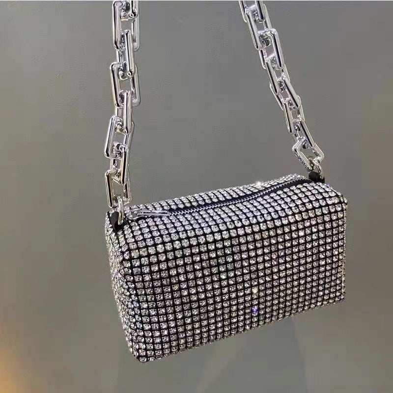 Fashion Diamond Bag Handheld Crossbody