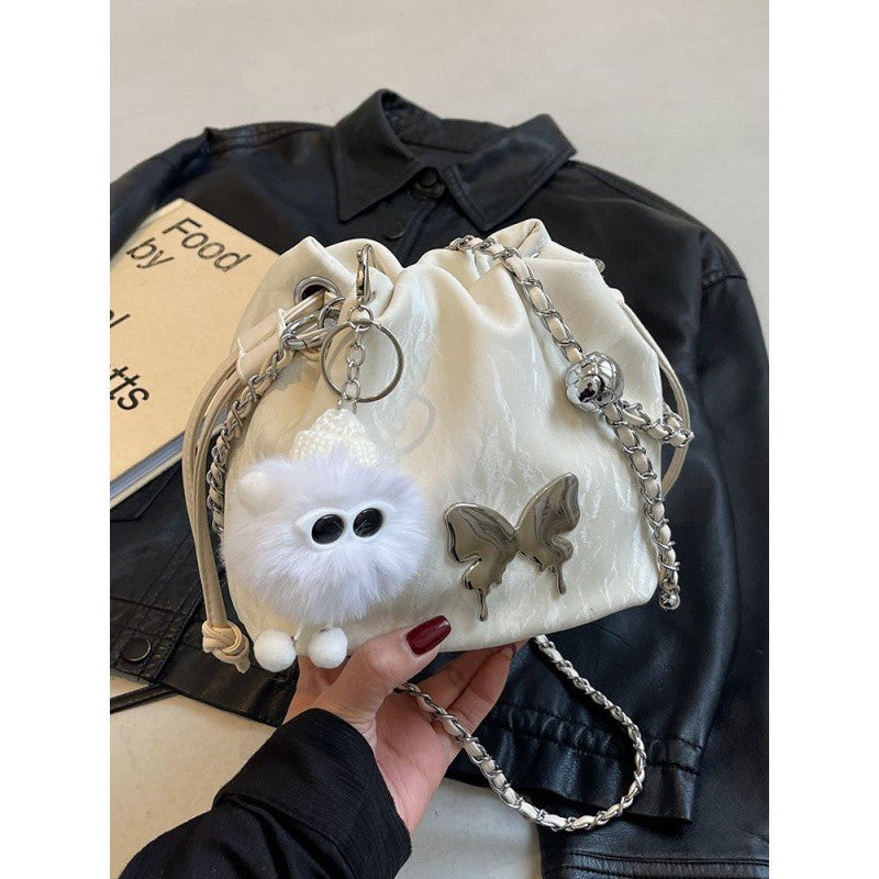 Designer Chain Crossbody Fashion Bucket Bag