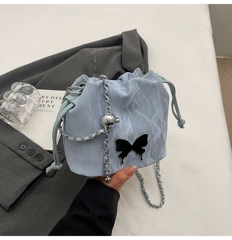 Designer Chain Crossbody Fashion Bucket Bag