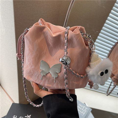 Designer Chain Crossbody Fashion Bucket Bag