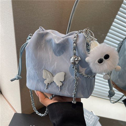 Designer Chain Crossbody Fashion Bucket Bag