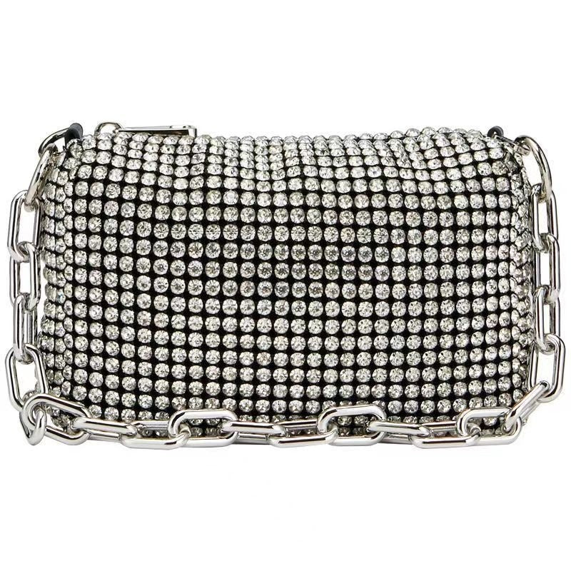 Fashion Diamond Bag Handheld Crossbody